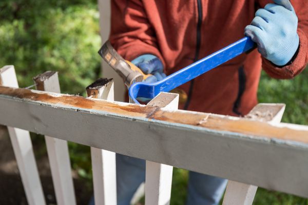 Deck Railing Replacement in Manchester