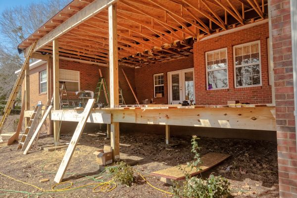 Porch Columns Installation in Manchester