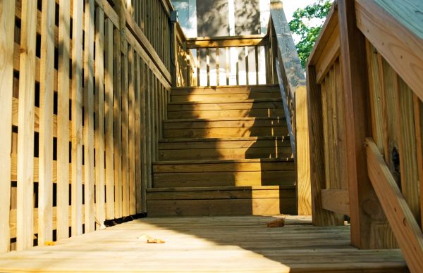 Deck Steps Replacement in Manchester