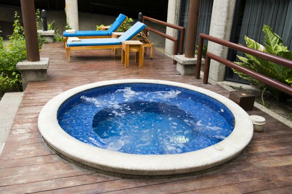 Hot Tub Deck Construction in Manchester