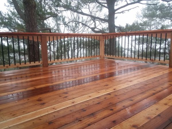 Cedar Deck Repair in Manchester